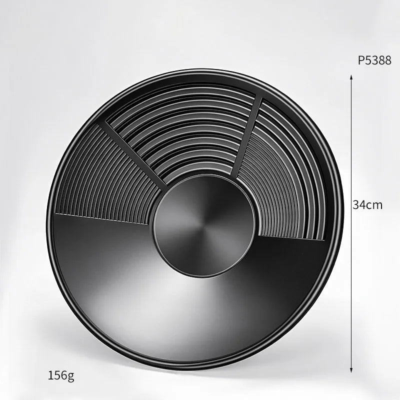 Plastic Gold Pan Large Capacity Riffle Design Gold Mining Prospecting Metal Detect Outdoor Wash Equipment Mining Tools