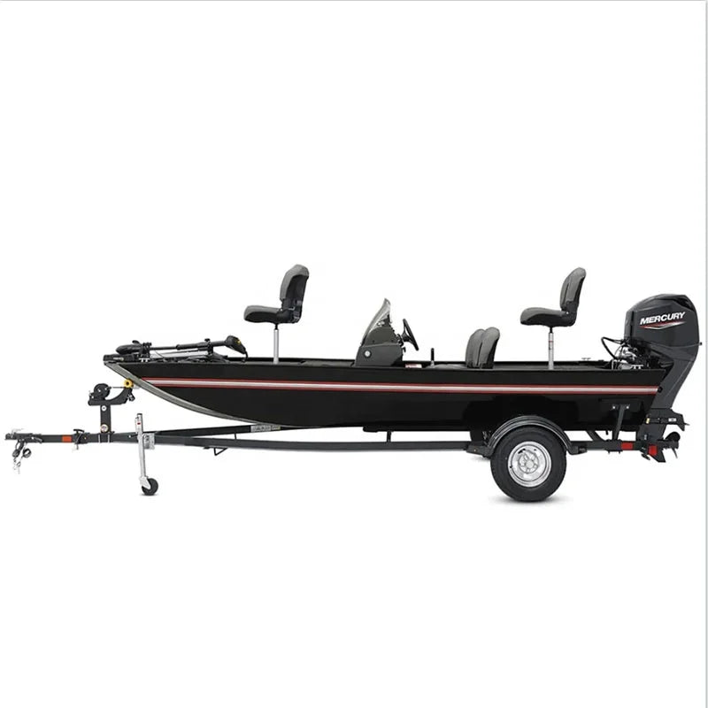 4.98m Aluminium Bass Fishing Boat With Side Console for Entertainment&Leisure Customizable
