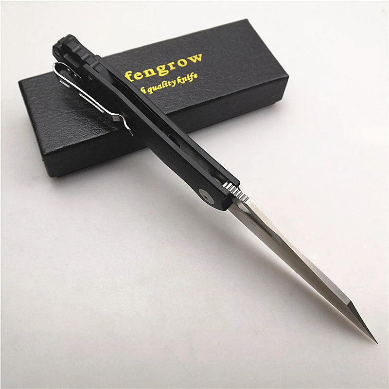 Eafengrow EF934 D2 Folding Knife G10 Portable Camping hunting Pocket Knife Hunting Fruit Jackknife EDC Kitchenware Outdoor Tool
