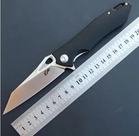 Eafengrow EF934 D2 Folding Knife G10 Portable Camping hunting Pocket Knife Hunting Fruit Jackknife EDC Kitchenware Outdoor Tool