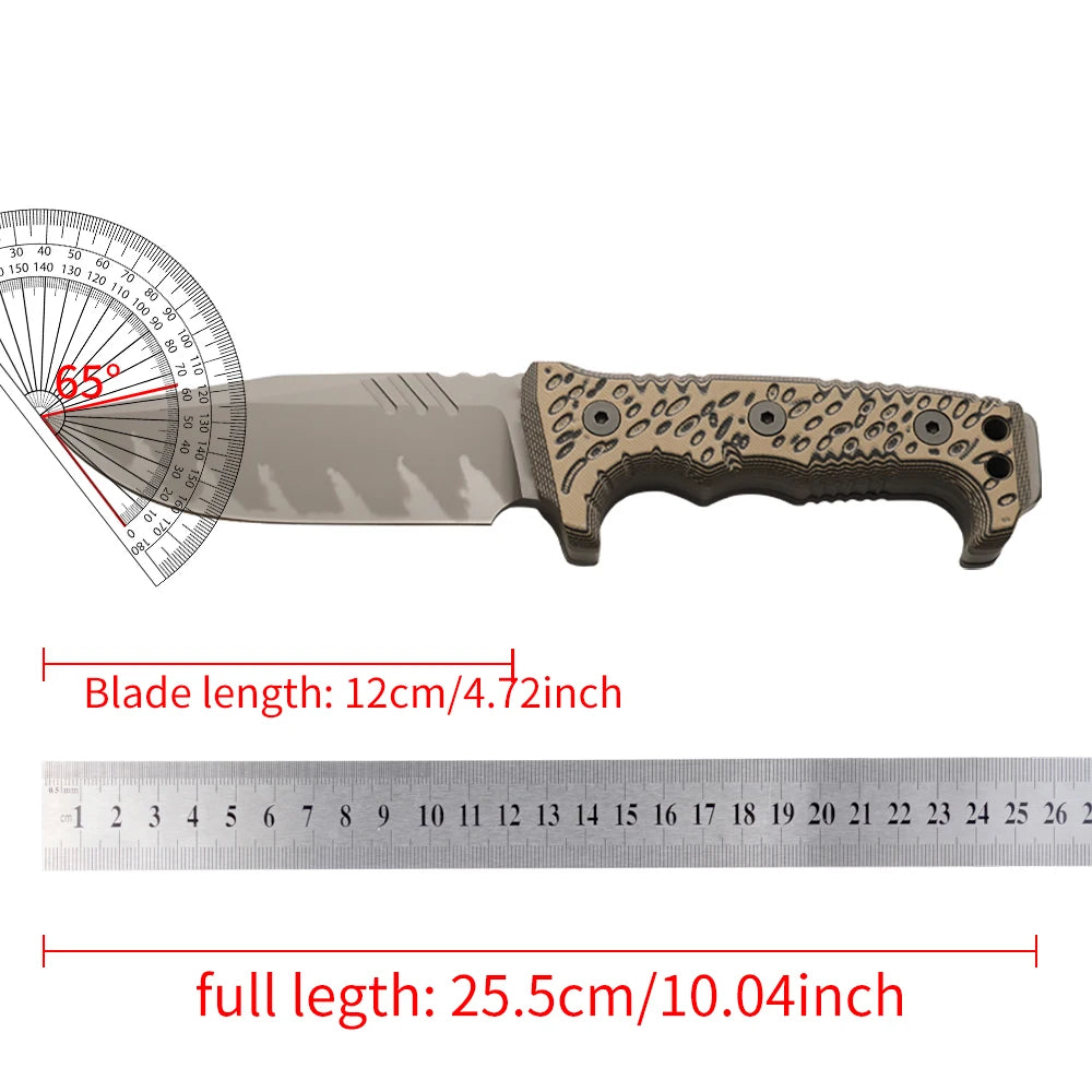 High Quality Fixed Blades, Outdoor High Hardness Integrated Cutting Tools, Portable Tools for Camping
