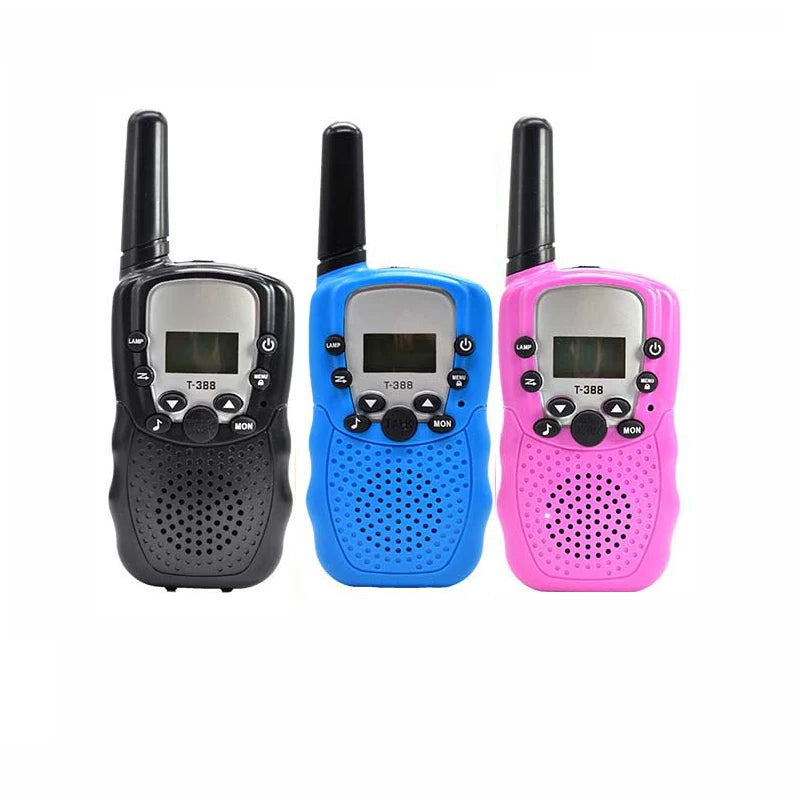Obuby Toys for 3-12 Year Old Boys Walkie Talkies for Kids Gifts Toys with Backlit LCD Flashlight 3 KMs Outside Hiking Camping