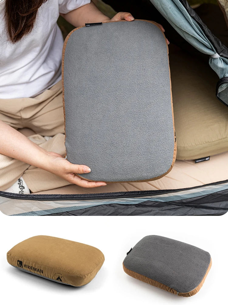 Hikeman Memory Foam Camping Pillow Cervical Slow Rebound Pillow Portable Outdoor Hiking Travel Tourist Sleeping Pillows