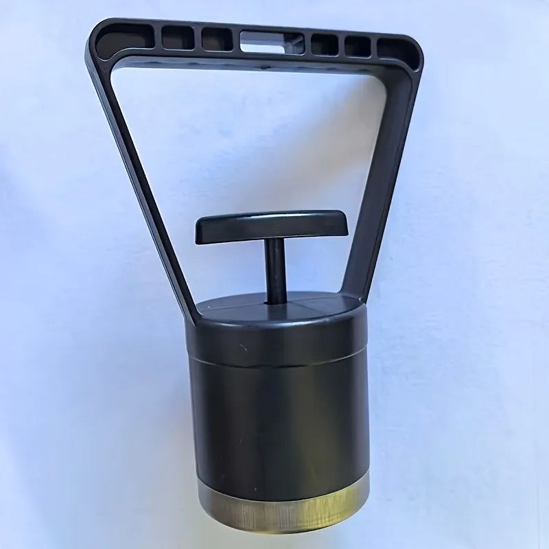 Quick-Release Magnetic Pickup Tool, 8-Pound Capacity Handheld Magnetic Mining Tool, Used for Separating Gold Ore and Minerals