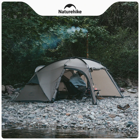 Naturehike Massif Hot Tent with Stove Jack Waterproof Windproof 4 Season Tent 2 Person Cold Weather Winter Tents for Camping
