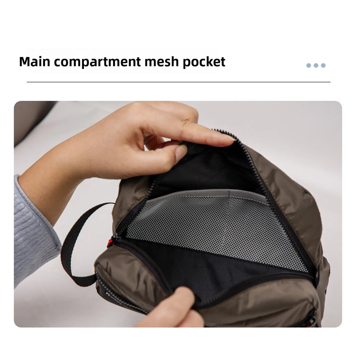 Ultra-Light Portable Travel Toiletry Bag Outdoor Camping Hiking Electronic Products Storage Pouch New Ergonomic Rectangular S...