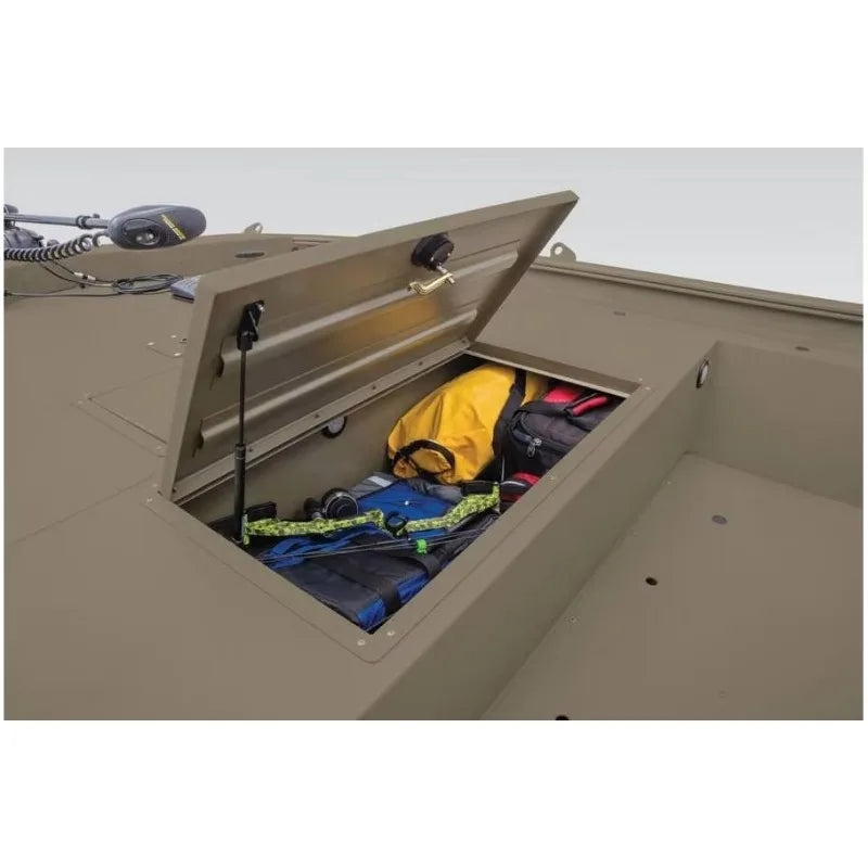 Customized 2025 New Best Cheap Flat Bottom Wide Aluminum Hunting and Fishing Boats
