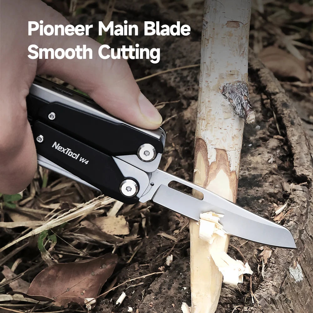 NexTool W4 Adjustable Wrench 11-in-1 Multitool Folding Pliers Screwdriver Saw Cutter Outdoor Camping Emergency Hand Tools