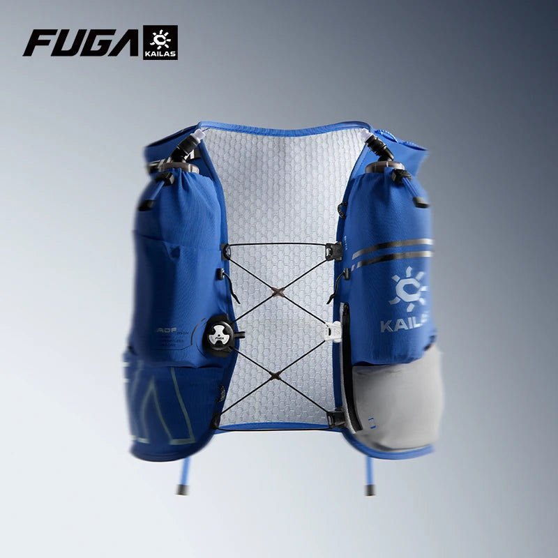 Kailas FUGA AIR 8L And 13L Unisex Travel Marathon Trail Running Hiking Cycling Backpacks  with Dual Soft Water Bottles KA2554005