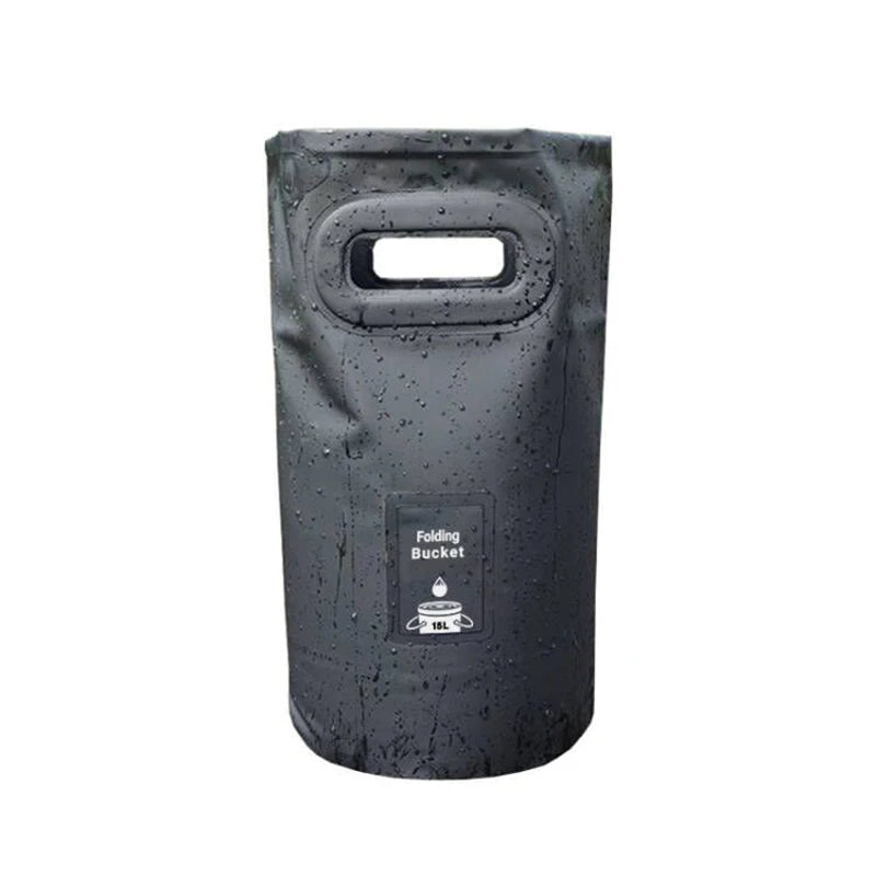 Foldable Outdoor Water Bucket Portable for Camping Picnic Fishing Travel - Convenient Storage And Easy Carry