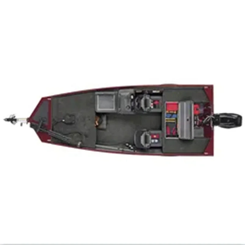 4.98m Aluminium Bass Fishing Boat With Side Console for Entertainment&Leisure Customizable