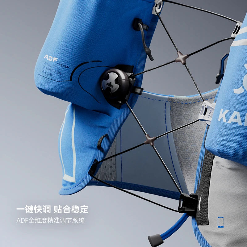 Kailas FUGA AIR 8L And 13L Unisex Travel Marathon Trail Running Hiking Cycling Backpacks  with Dual Soft Water Bottles KA2554005