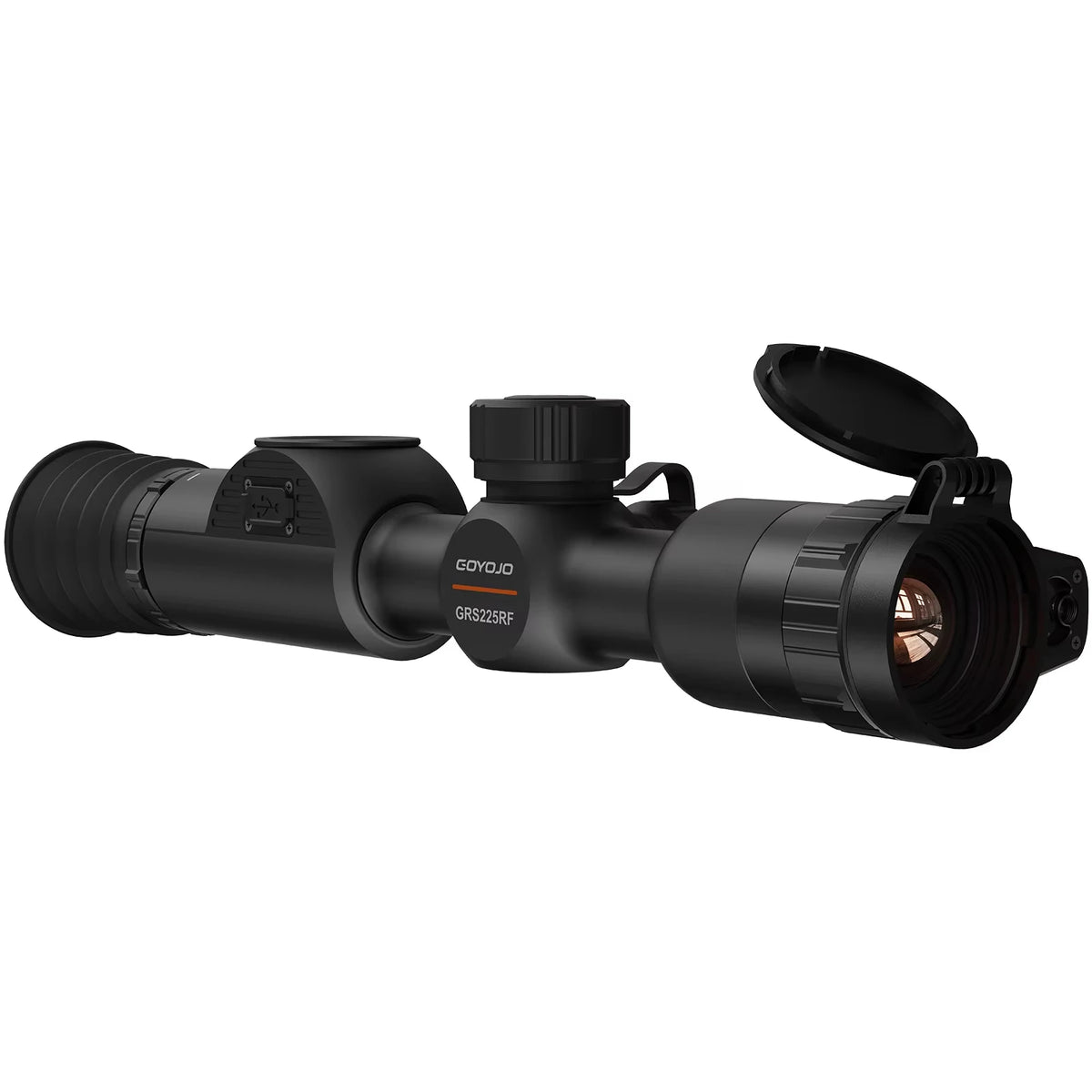 GOYOJO Thermal Imaging Scopes GRS225RF GRS225 Thermal Night Vision Scopes for Hunting 50Hz Thermal Imager Monocular with LRF WIFI Balli Calculator 8X Digital Zoom IP67  Long Range