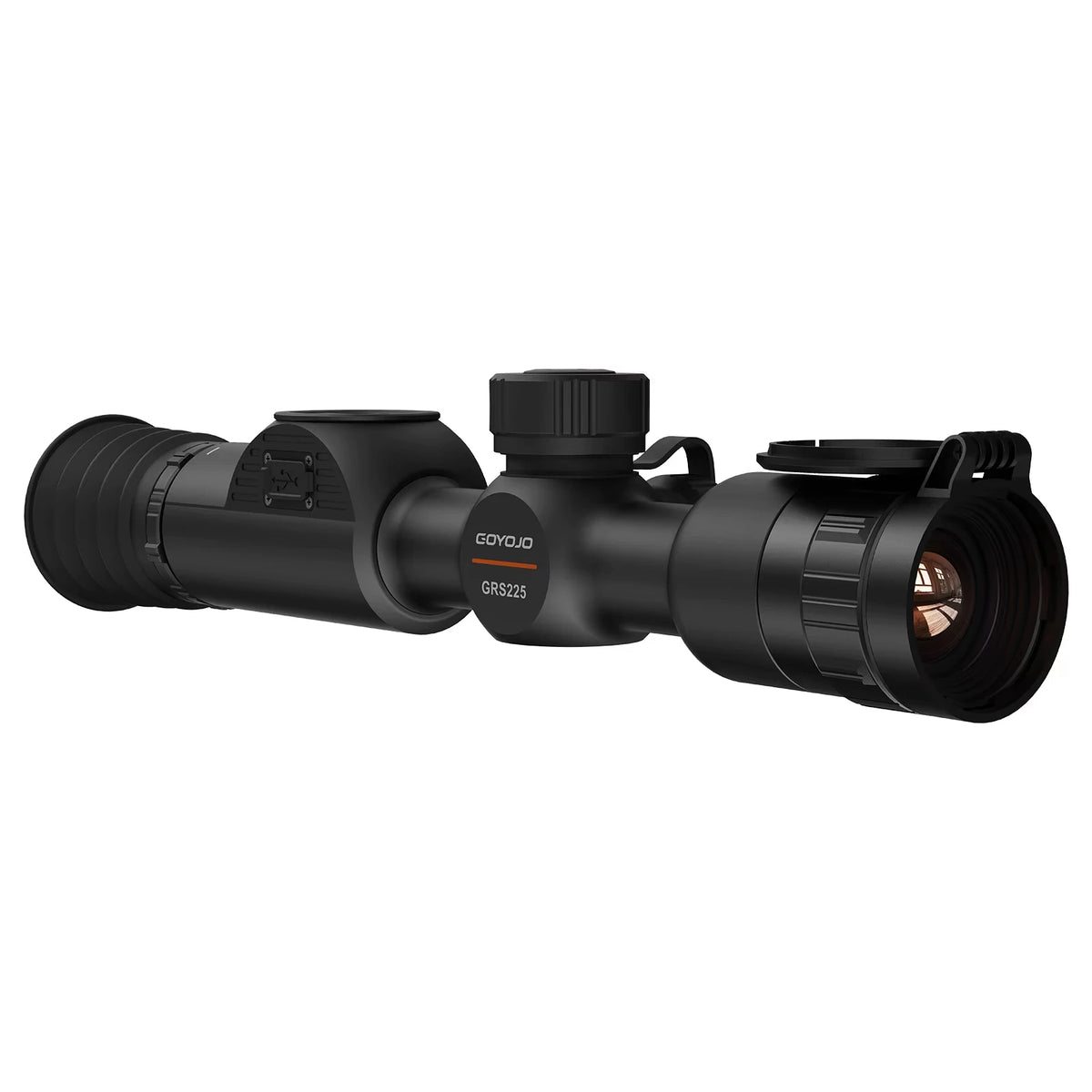 GOYOJO Thermal Imaging Scopes GRS225RF GRS225 Thermal Night Vision Scopes for Hunting 50Hz Thermal Imager Monocular with LRF WIFI Balli Calculator 8X Digital Zoom IP67  Long Range
