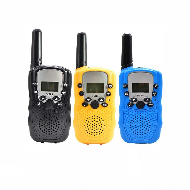 Obuby Toys for 3-12 Year Old Boys Walkie Talkies for Kids Gifts Toys with Backlit LCD Flashlight 3 KMs Outside Hiking Camping